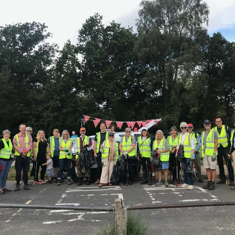 Volunteers working on Tunbridge Wells Common